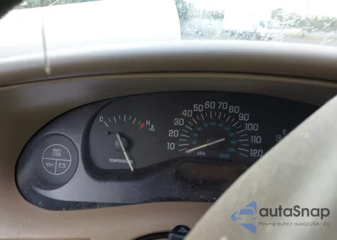 2000 Buick Century Custom from USA, damaged, VIN 2G4WS52J4Y1165004